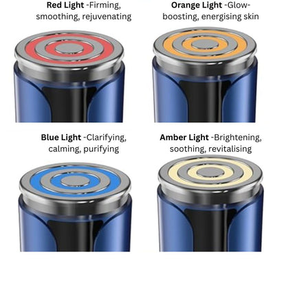 6-in-1 Facial Sculpting System - EMS, Light Therapy, RF Technology